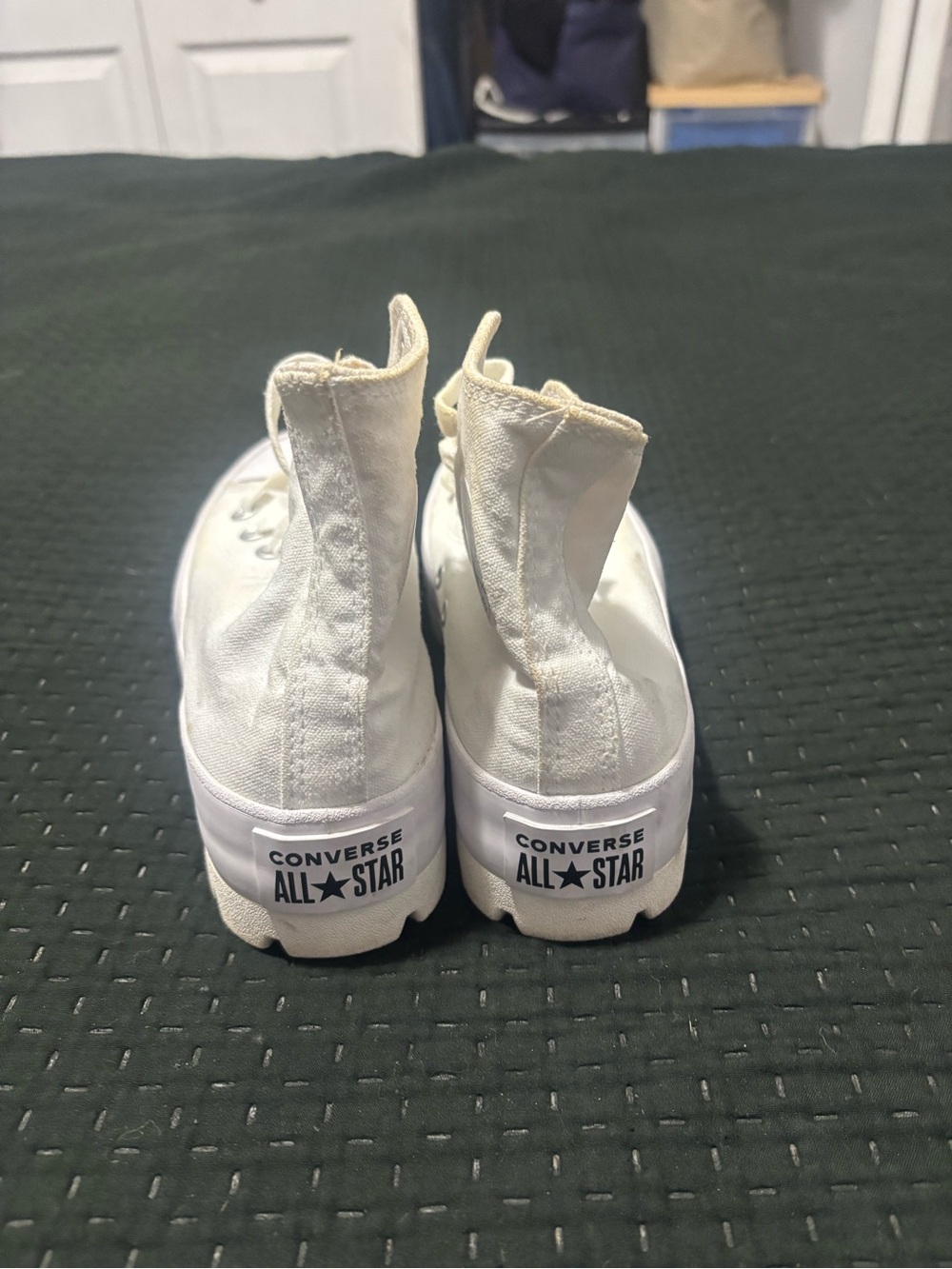 Converse Kids White High Top All Star Sneakers